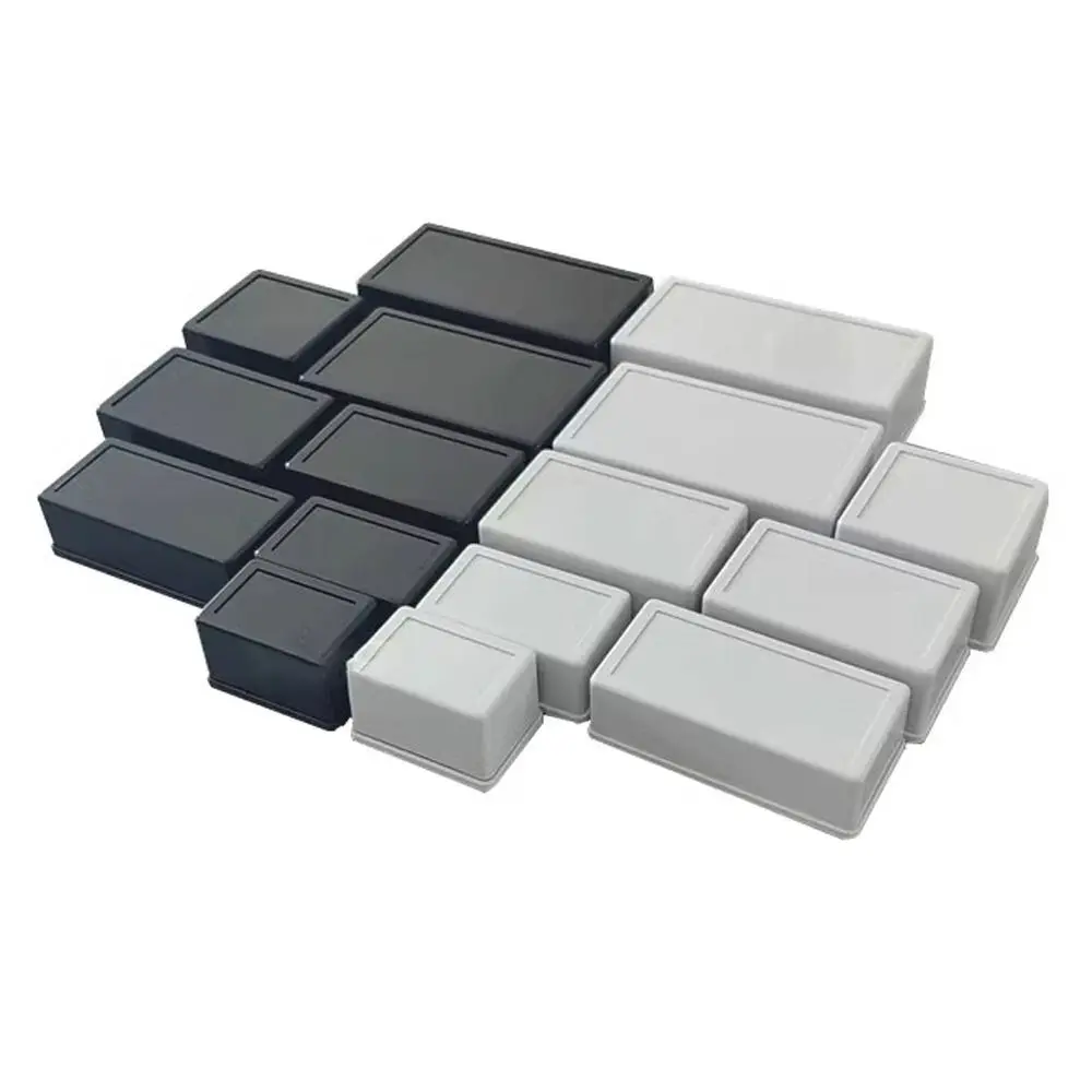 Waterproof Project Enclosure Boxes ABS Plastic White Black Storage Case 10 Styles Housing Instrument Case Electronic Supplies