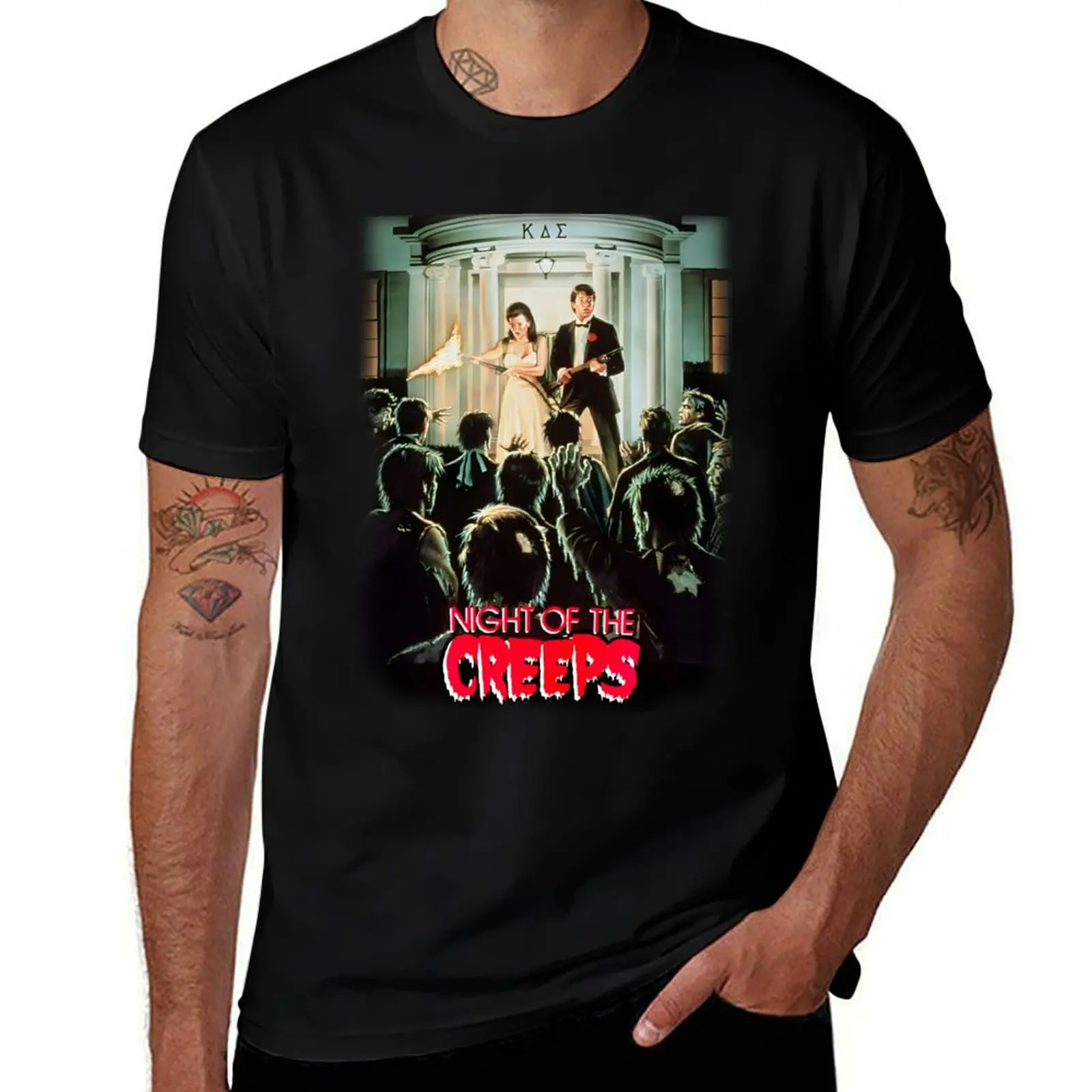 Night Of The Creeps T-Shirt Daily Casual Short Sleeve Tee Shirt T-Shirt