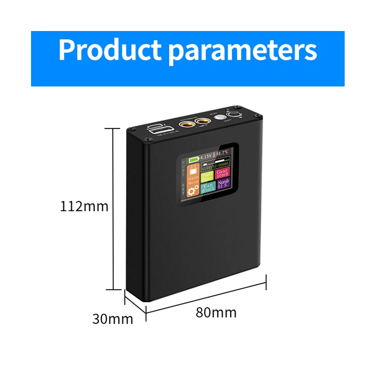 ABIS-Spot Welder Machine 0.1-0.15mm Welding Handheld Machine Digital Display Welder Machine 18650 Lithium Battery