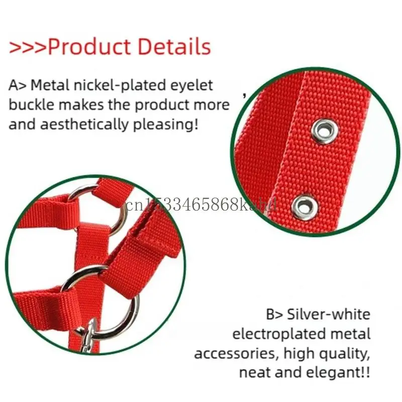 

Durability Metal Eye Hook Horse Headgear For Secure Cycling And Training With Rustproofed Stable Bridle Hardware X5QF