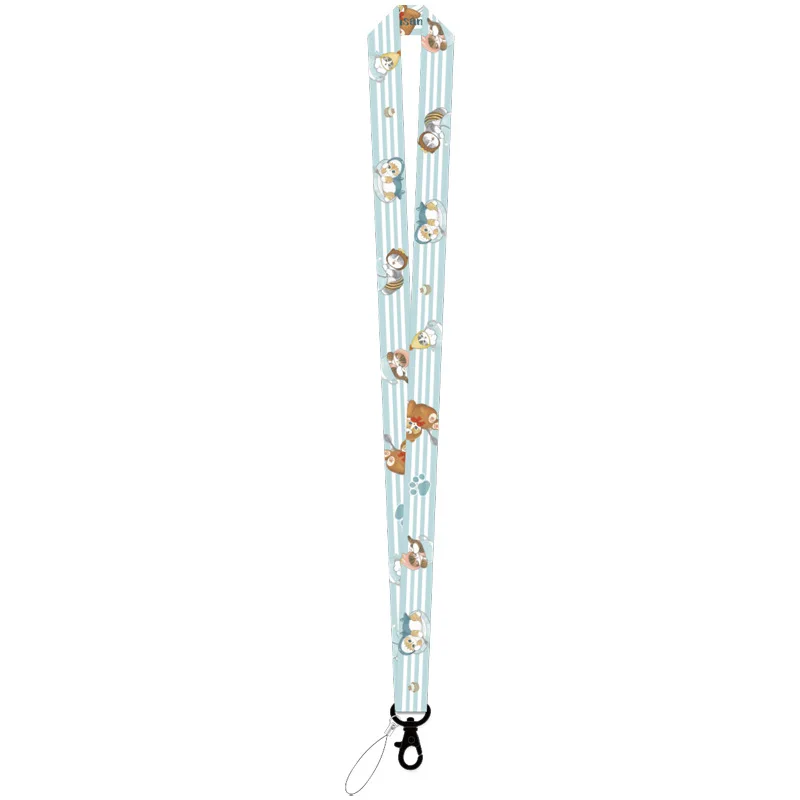 Mofusand Creativity kawaii mobile phone lanyard is a convenient and multi-functional neck-hanging anti-lost pendant for students view 4
