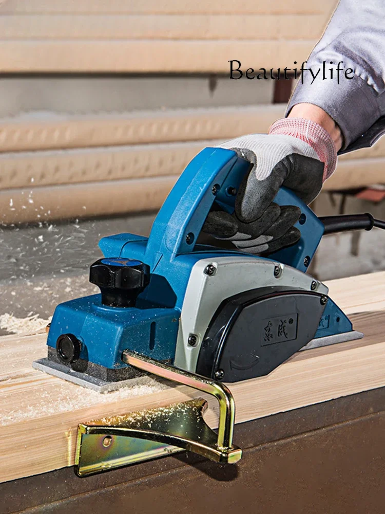 Household electric planer woodworking portable planer multi-function electric planer