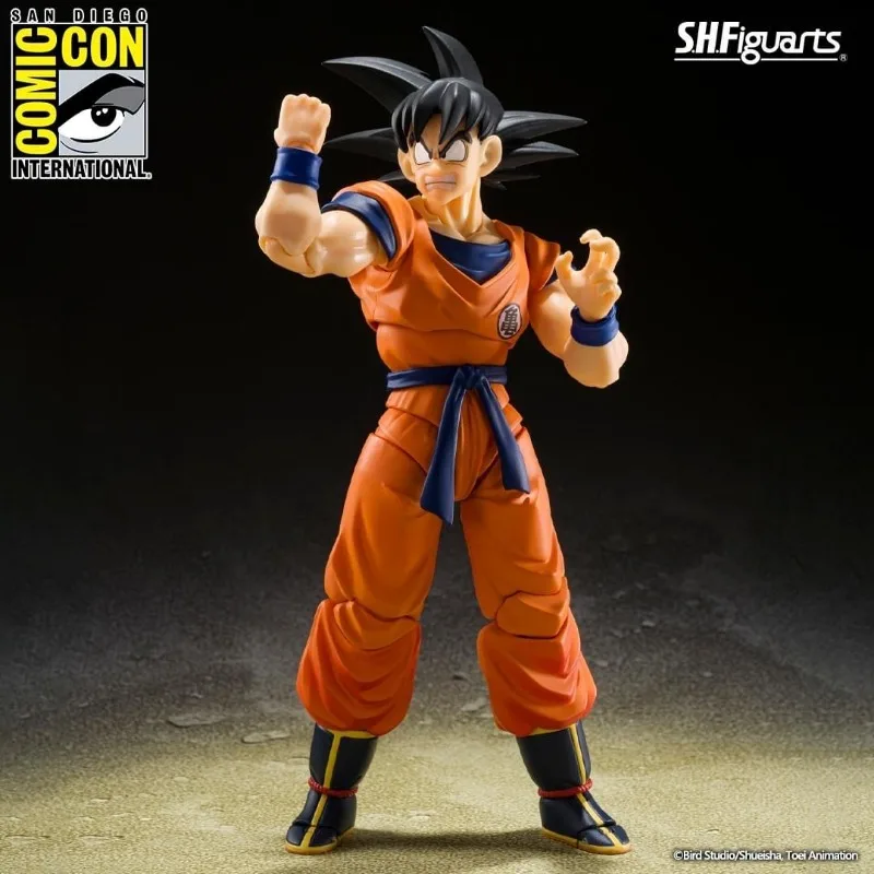 In Stock Bandai S.H.Figuarts SHF SDCC 2024 Dragon Ball Z S.H.Figuarts SON GOKU & SON GOHAN -KID- & KINTOUN -Exclusive Edition