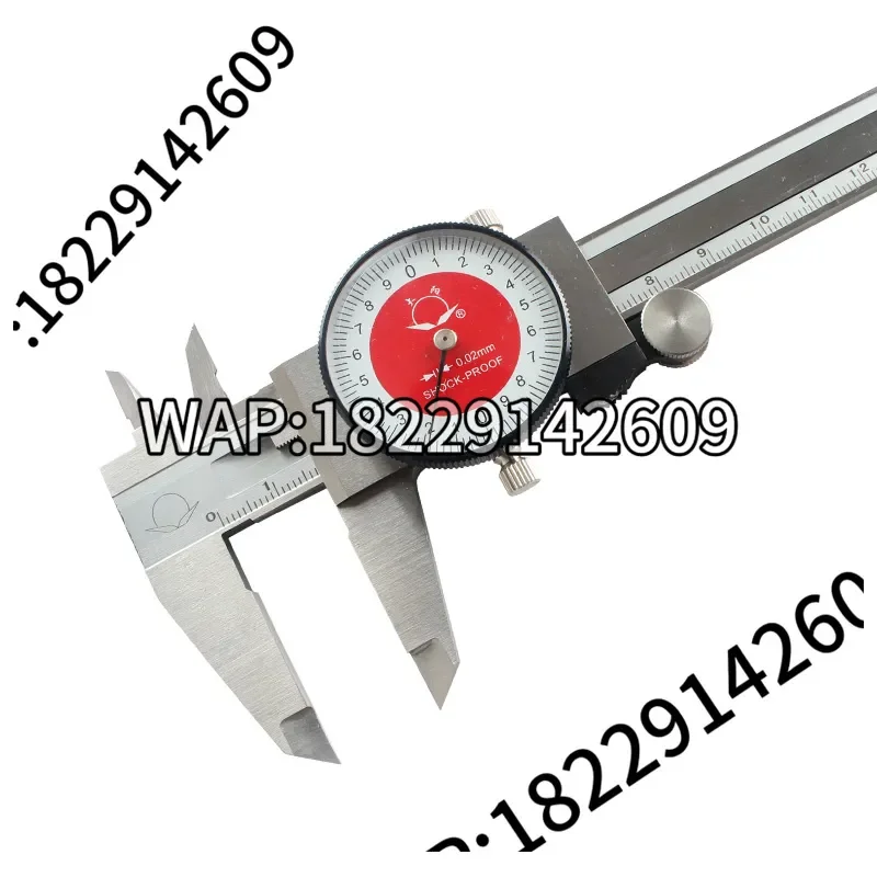 Stainless Steel Dial Vernier Caliper, 100–150mm Inside/Outside Depth Step Gauge, Easy Operate