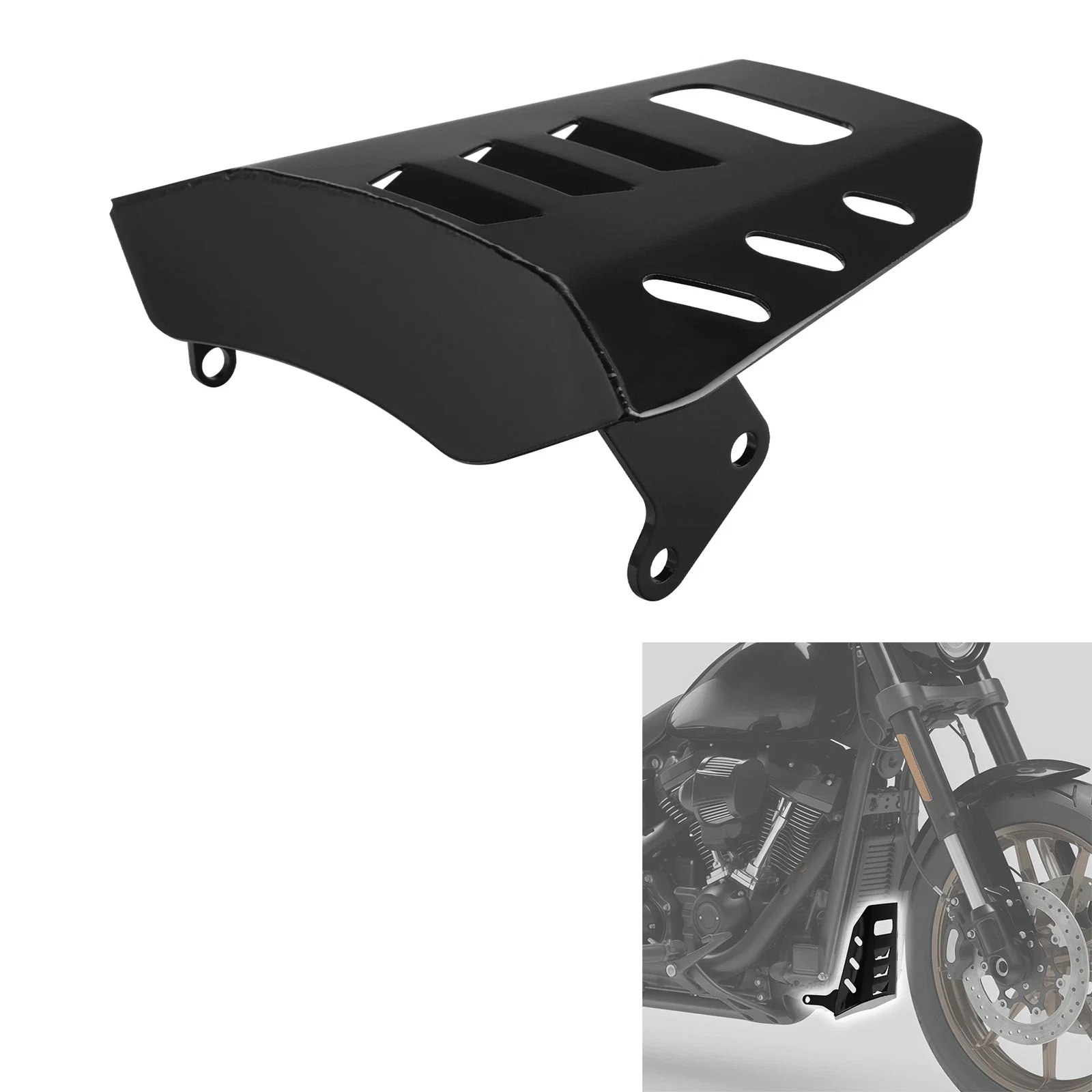 

Motorcycle Lower Engine Chassis Skid Plate Guard For Harley Softail Low Rider ST FXLRST 2022-2025