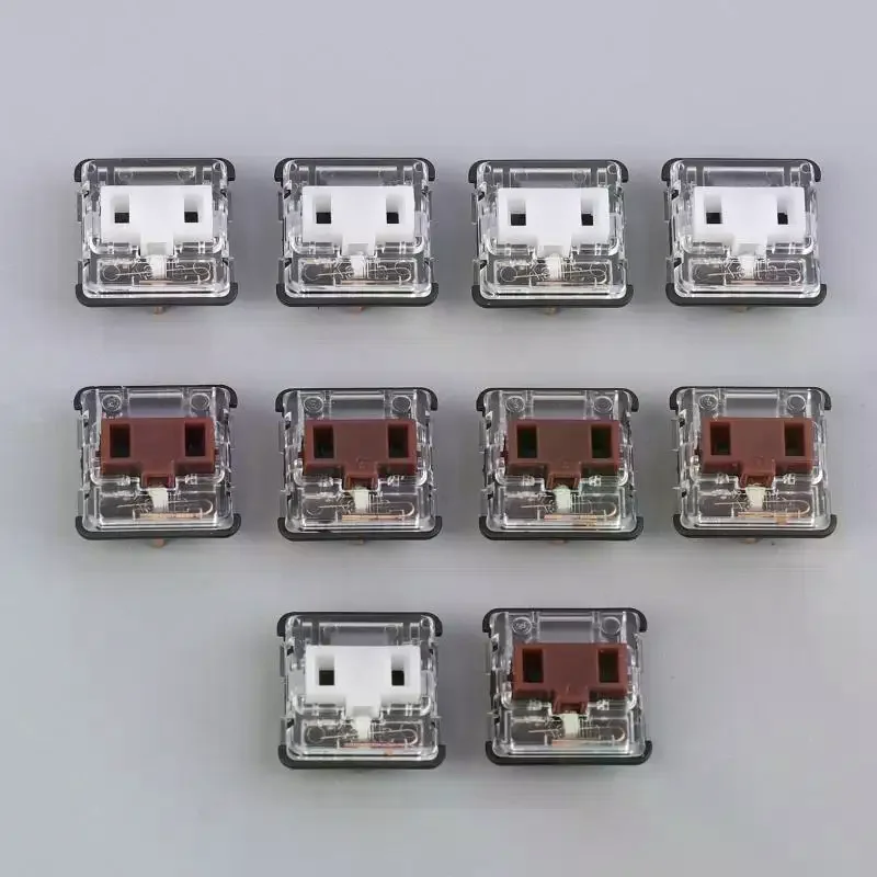 5Pcs Low Profile Keyboard Switch for Logitech G913 G915 G813 G815 White Brown Red Linear Tactile Clicky Switch Repair Parts
