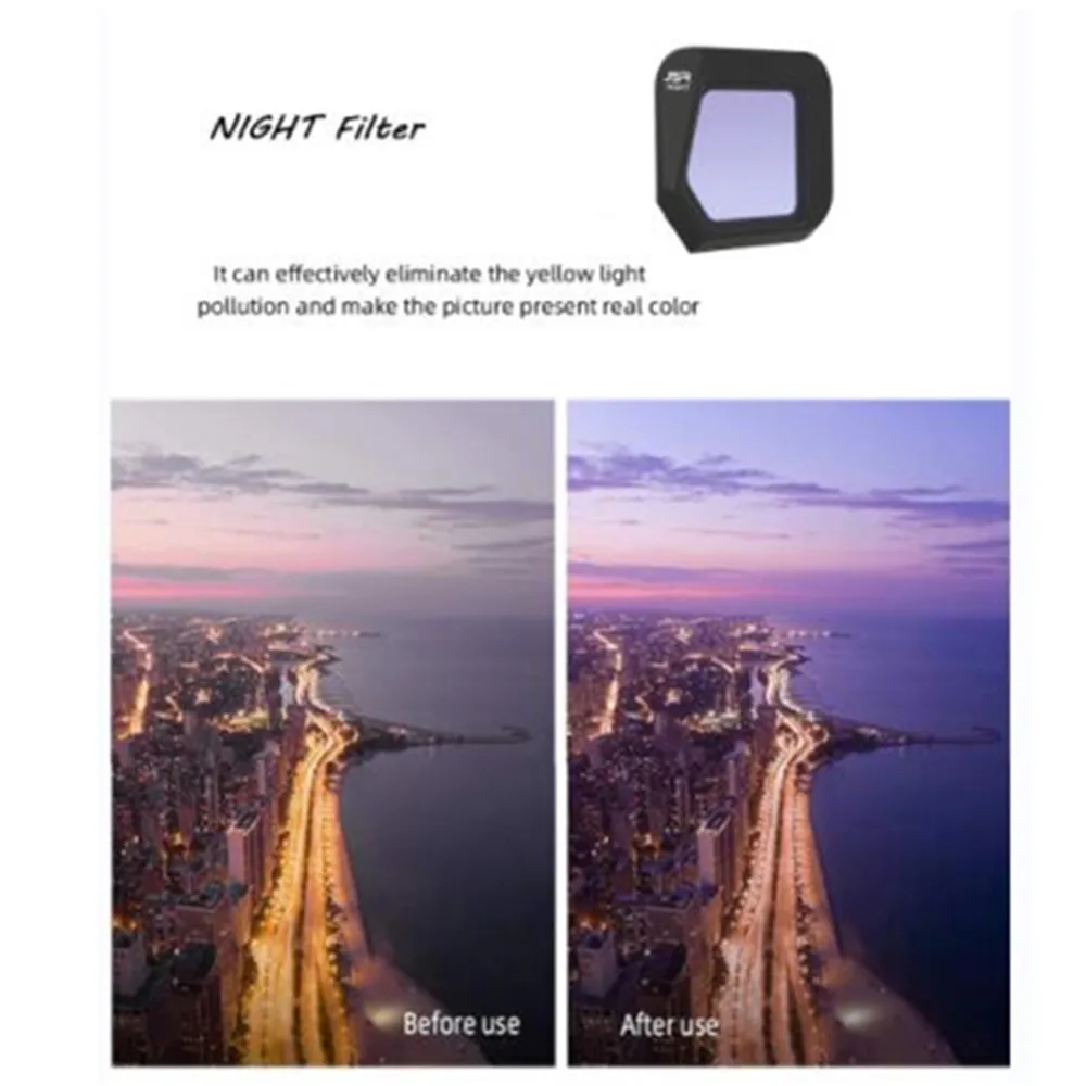 Tapa Protectora de filtro de lente nocturna de vidrio MCUV UV CPL Star Gold Blue Streak para DJI Mavic3 Classic MAVIC 3 CLASSIC Drone Camera