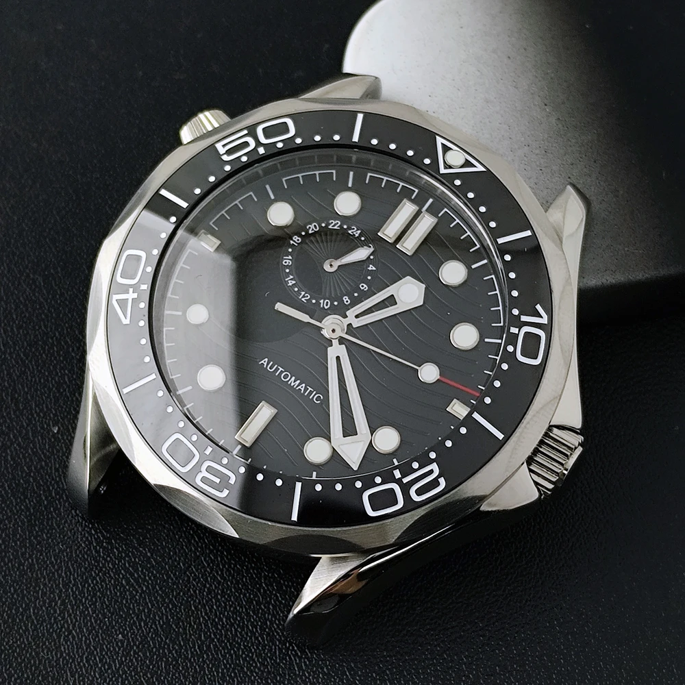 New NH39 Case Customized Logo Case Men's Watch Stainless Steel Case Sapphire Glass Suitable for NH39 Movement Watch Accessories