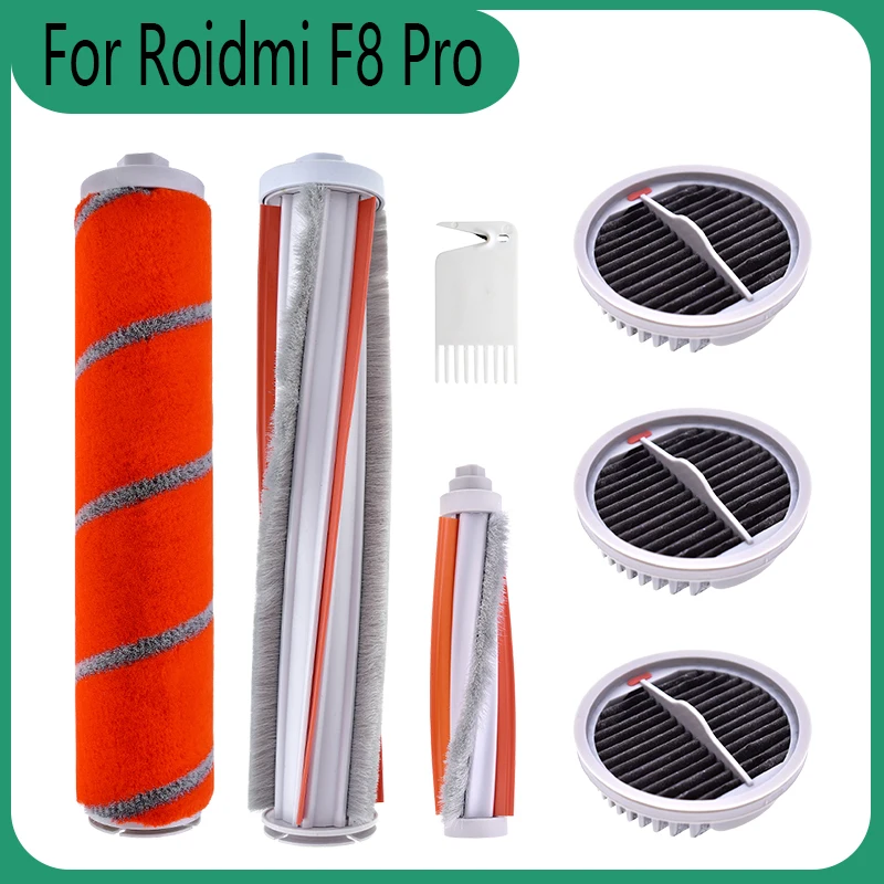 For Roidmi F8 XCQLX01R S1E Smart Handheld Wireless Vacuum Cleaner Cleaning Kit Hepa Filter Main Roller Mite Removal Brush