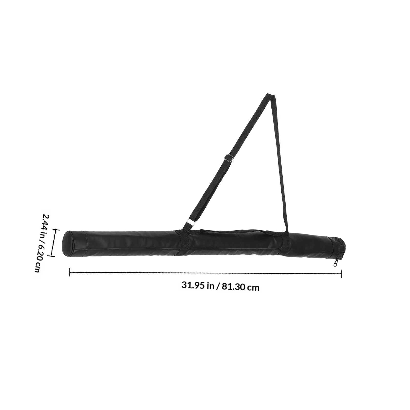 Tasche für Baseball-Ausrüstung, PU-Material, tragbare Aufbewahrung für Baseballschläger, große Kapazität, Schultergurt, Schlägerhalter, Tragetasche