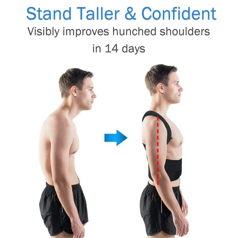 Posture Corrector For Men Women Hunching Back Support Health Care Shoulder Brace Straightener Belt Trainer Clavicle Spine Lumbar
