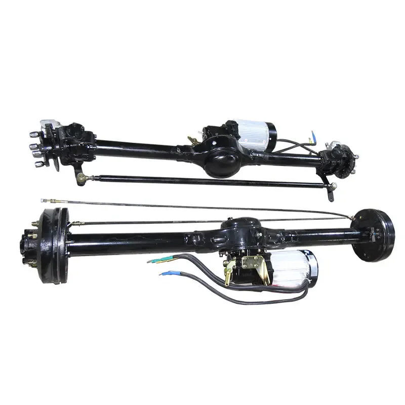 Front drive steering front full set of accessories 4WD axle ATV  and rear axle quad chassis