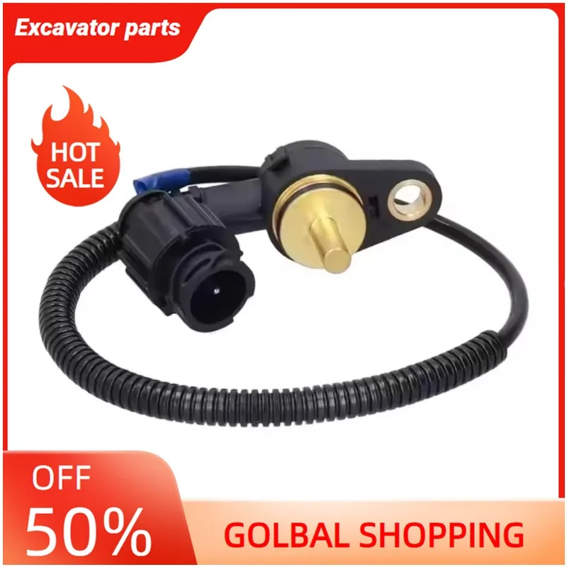 

Для EC360 EC380 EC460 EC480 двигатель D12D D13D D16E датчик температуры воды экскаватора номер детали 205-76614 20576614 техника