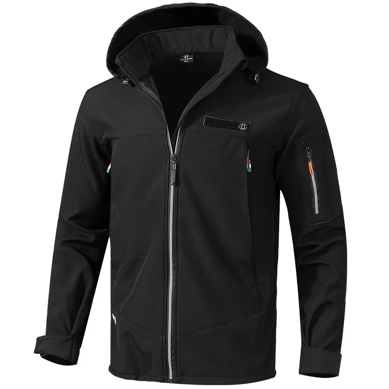 

New Winter Jacket Suit Men's Fleece Thickened Windproof Waterproof Thermal Clothing Cycling Outdoor Mountaineering Clothing