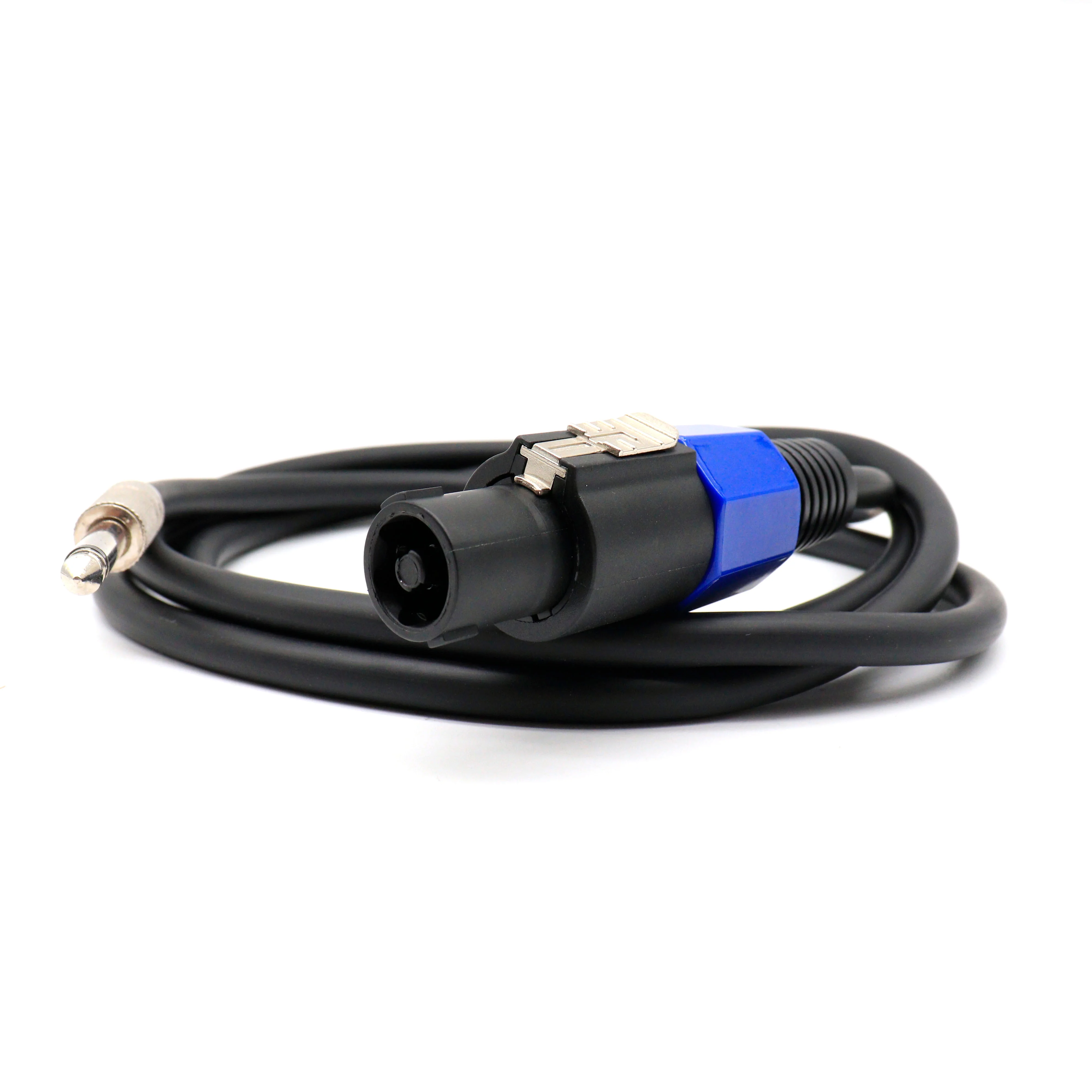 

Factory Direct Speakon to 1/4" Mono Speaker Cable, 6.35mm TS Plug to Speakon Male Connector for Audio Amplifier & DJ/PA Systems
