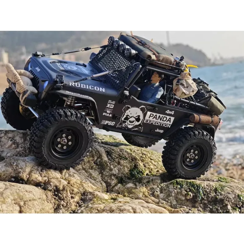 MJX H12Y 1/12 Scale Accessories, Metal Roof Rack with Roof Tent, Recovery Boards, Custom Decoration Parts for RC Crawler Car