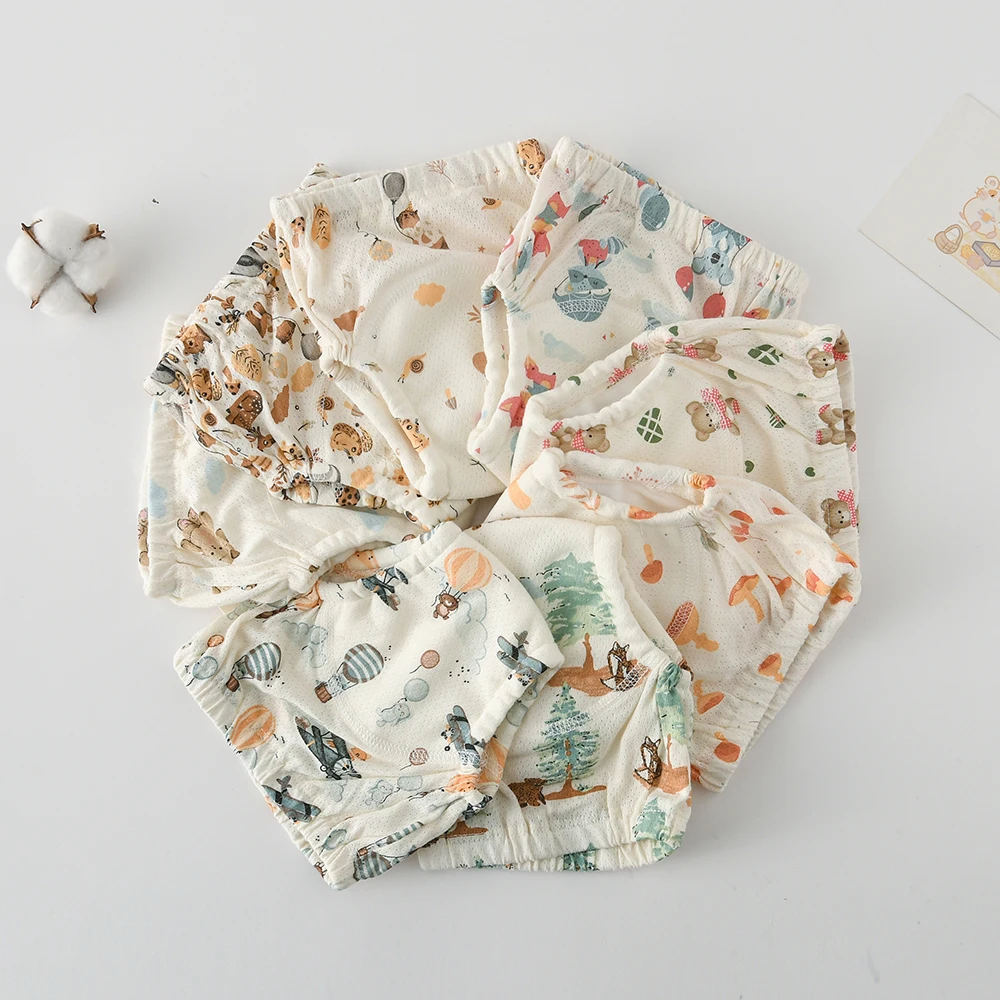 Majtki treningowe z otworami wentylacyjnymi, nauka chodzenia do kucaka, L, 14-17,5 kg, kokos