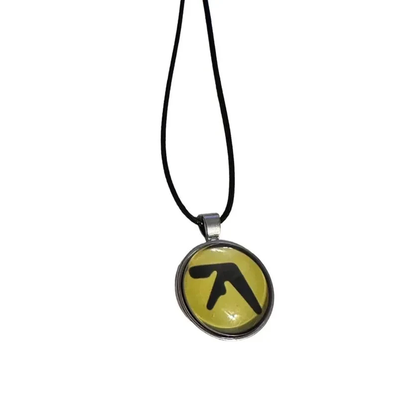 Aphex Twin Logo قلادة قلادة المجوهرات المصنوعة يدويا