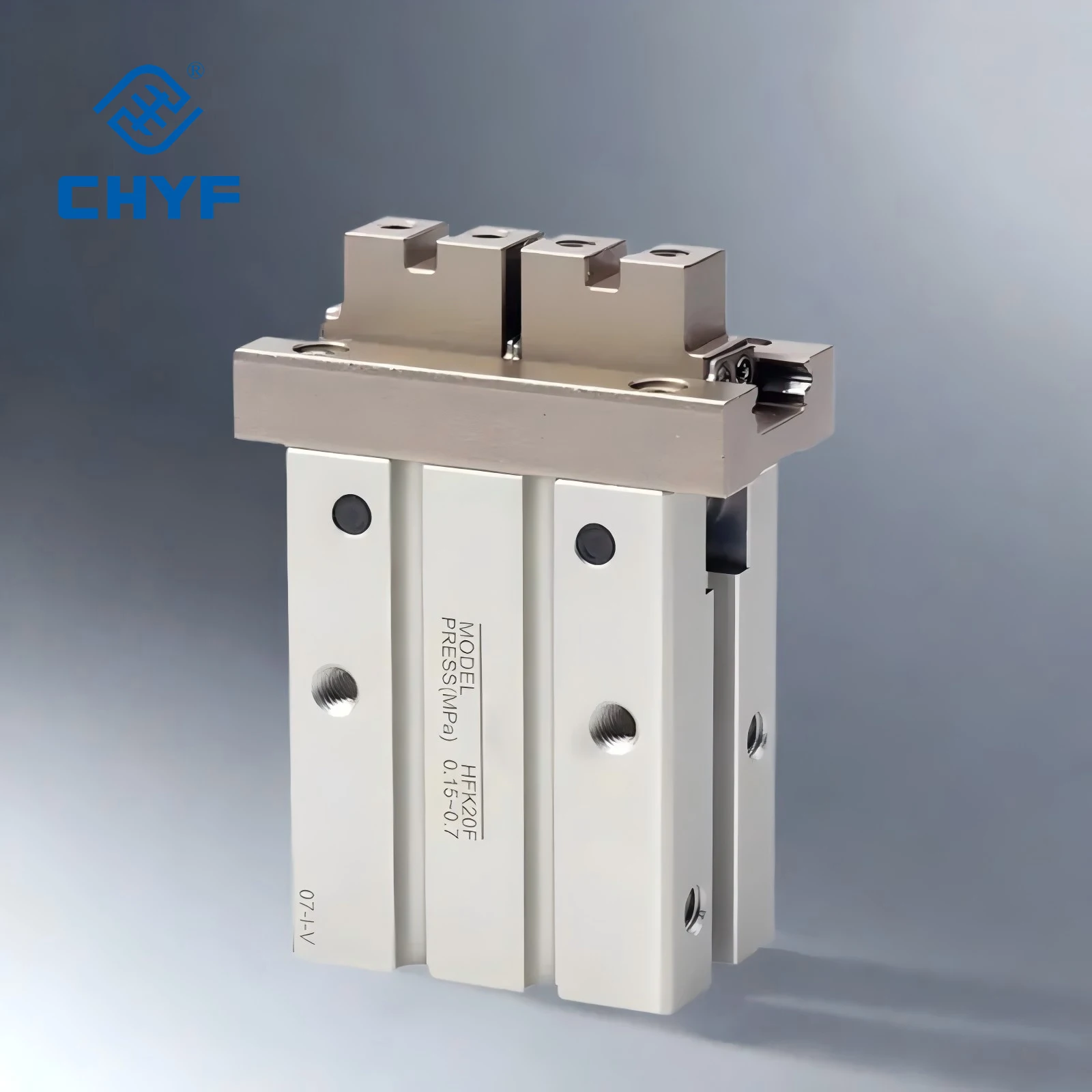 

Pneumatic Air Claw Parallel Finger Cylinder HFK-6/10/16/20/25/32/40