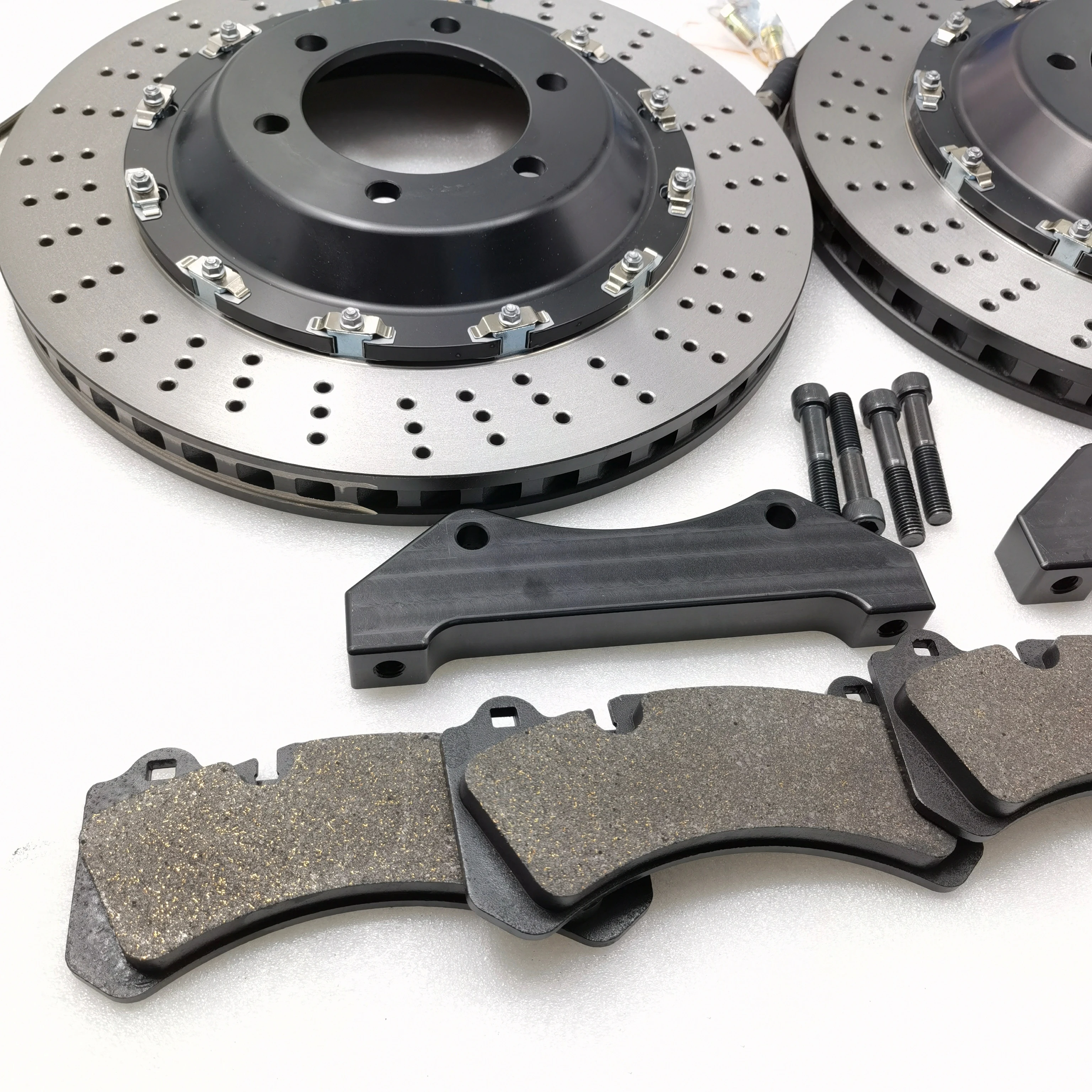 Jekit Big Brake System 405x34mm Hole Disc Kit For 2009 cadillac Escalade Front Rim 20