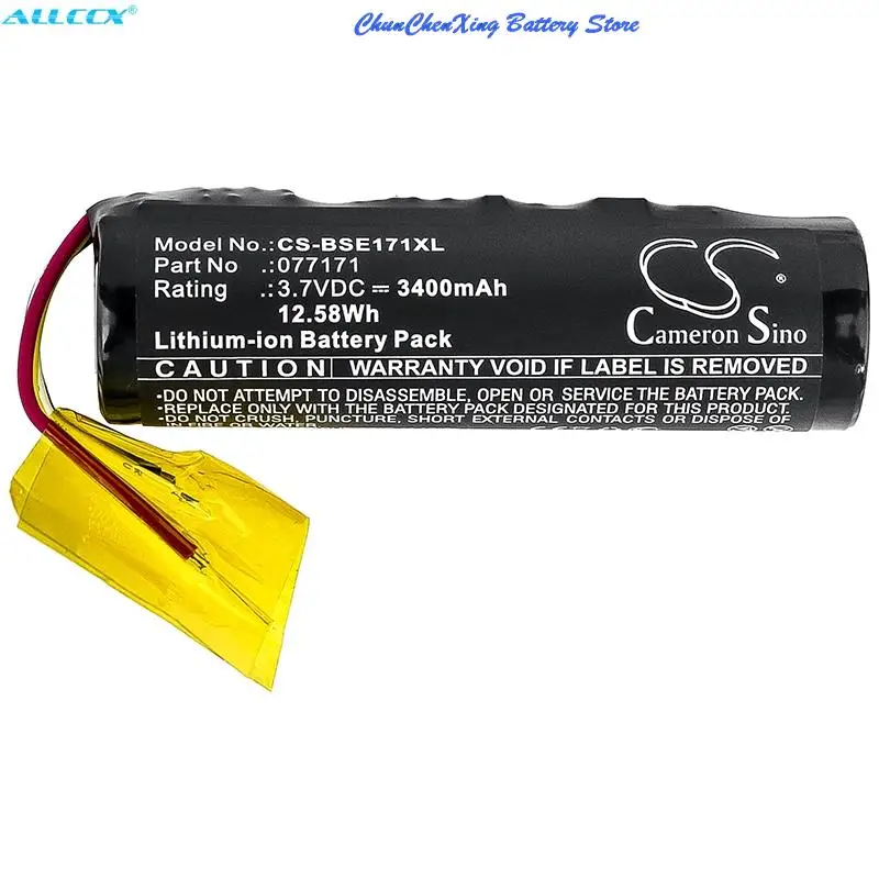 Cameron Sino 2600mAh/3400mAh Speaker Battery for BOSE 423816, SoundLink Micro