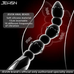 Jelly Vibrator Stick Long Anal Butt Plug Beads G-spot Vagina Massager Adult Sex Toys For Woman Couples Masturbation Shop Dildo