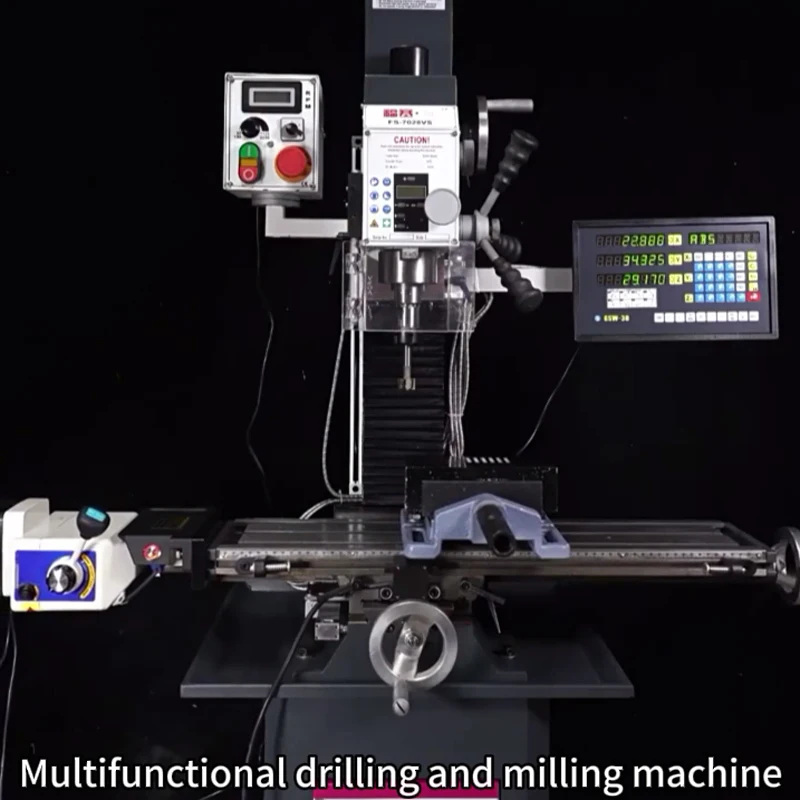 LYBGACNC Integrated Drilling and Milling Tapping Machine Tool  Metal Processing 3axis Scale Automatic Tool Changer Base Cabinet