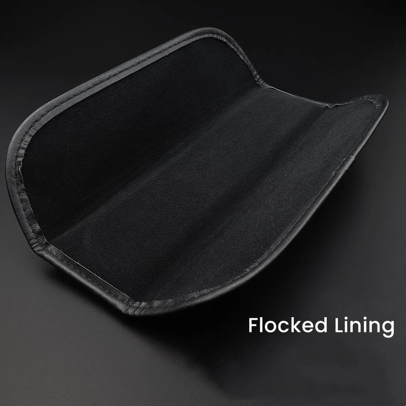 Car Seat Belt Cover PU Leather Sewing Auto Safety Belt Shoulder Pad Breathable Protection Seat Belt Padding Interior Accessories
