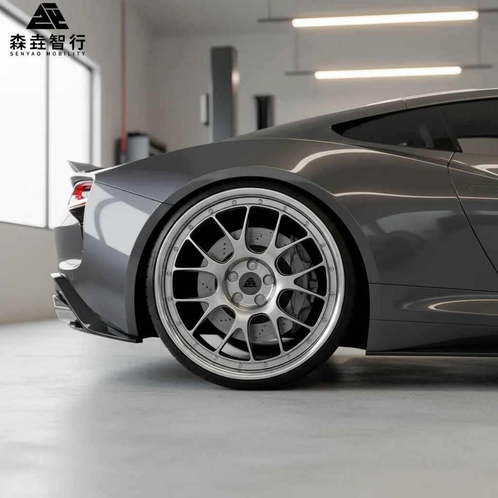 Super Deep Concave 2-PC Forged Aluminium Alloy Wheels for GTR | New 10,000 Ton Forged Custom Rims with 40mm ET
