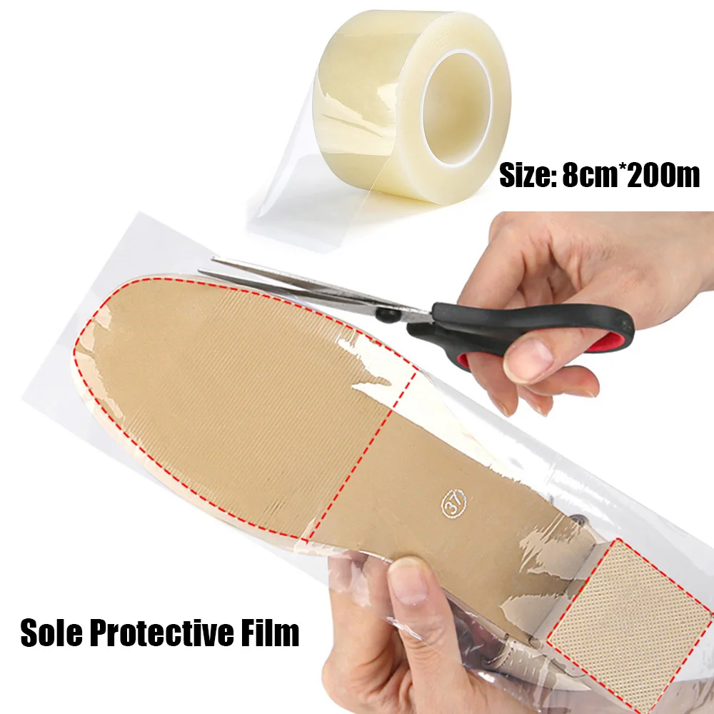 No-adhesive Sole Protective Film Anti-slip Outsole Film Sole Wearable Pads Sticker Clear High Heels Sole Tape Shoe Accessories