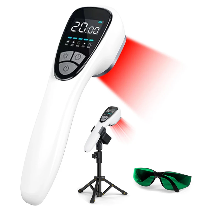NEW 650nm 808nm Low Level Laser Red Light Therapy Device Cold Laser Arthritis Physical Therapy Equipment Pain Relief Health Care