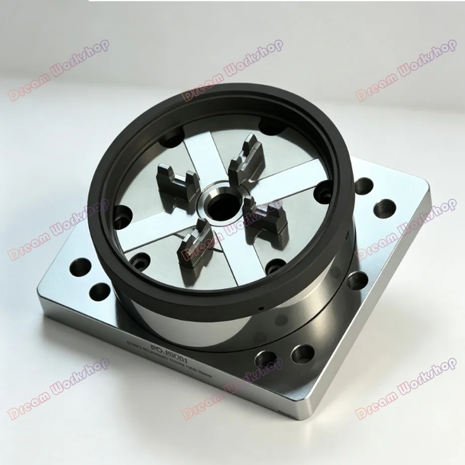 Copper male electrode EDM precision tooling fixture ER/3R fixture CNC EDM rapid positioning D100 curved head pneumatic chuck