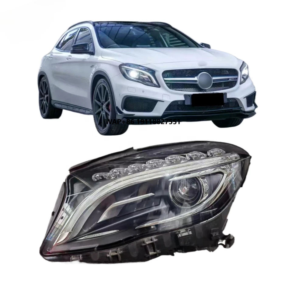 

For GLA 156 2013-2016 Xenon Headlight Assembly Pair - Left & Right