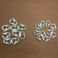10PCS Inkjet printer Ink tubing clamps XP600 DGI solvent UV ink tube hose pipe connector clip Siphon house shut off clamp