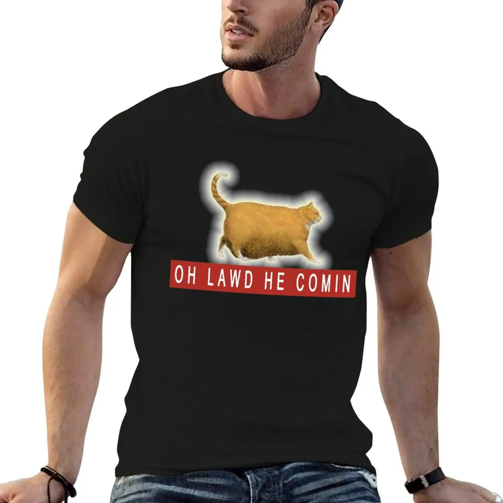 

Chonk Cat Meme T-Shirt t shirts for man cotton t shirts cotton 100% cotton t shirts high quality T-shirt