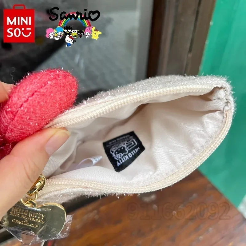  Hello Kitty New Shiny Coin Purse Luxury Brand Fashion Women's Coin Purse Cartoon Cute Fashion Trend Shiny Coin Purse