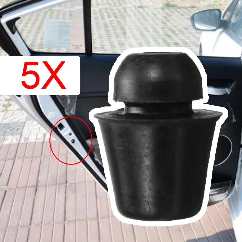 For All Hyundai Solaris Tucson Ix35 I30 I40 Elantra Genesis Car Bumper Door Overfilling Glue Vehicles Rubber Stopper