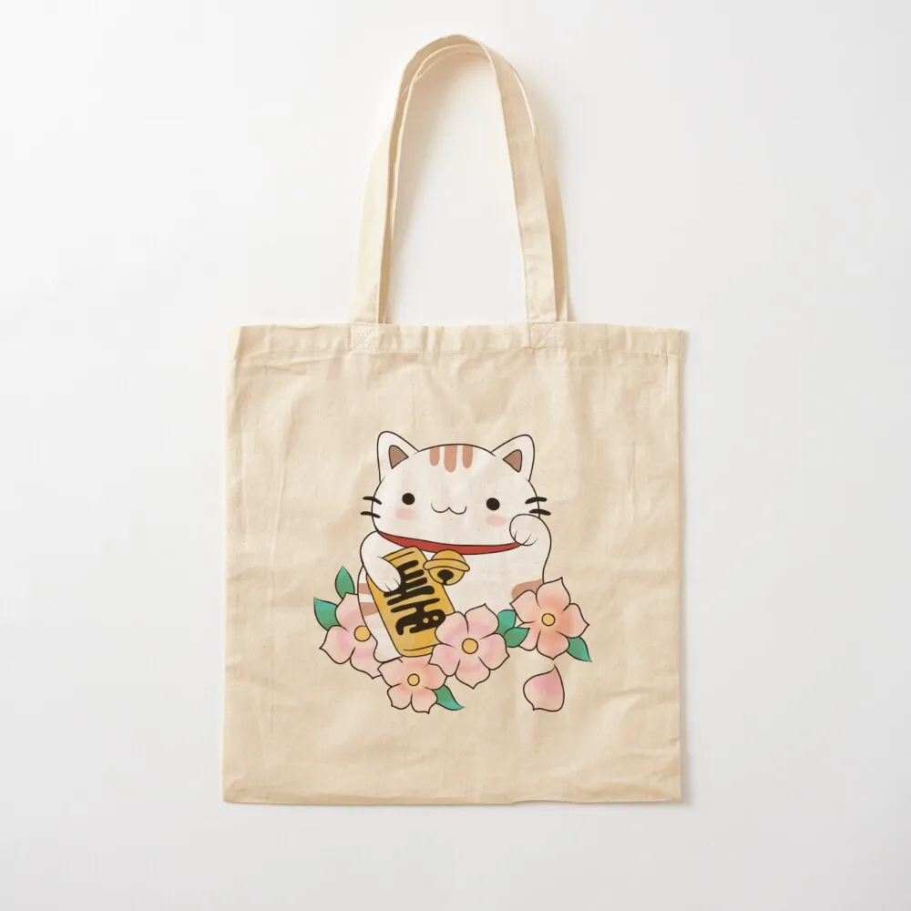 

Lucky Cat Tote Bag sac pour femme Big bag women Canvas Tote Bag