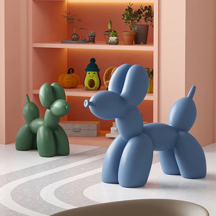 كرسي كلب بالون إسكندنافي مقعد صغير حديث بسيط لغرفة المعيشة المنزلية كرسي جرو كرتوني