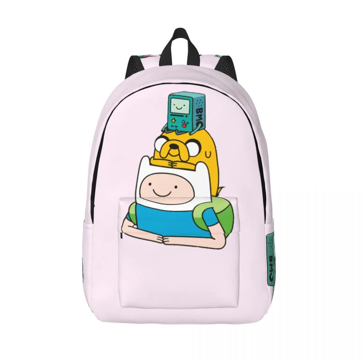 Cute Handbag A-Adventure Time Male Lady Harajuku Design For Work Office Gift Large Capacity Knapsack