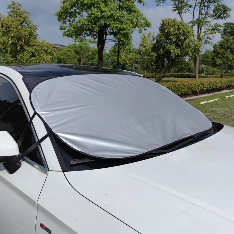 Car Windshield Sun Shade 140x80cm Foldable UV Protection Reflective Cover Front Window Sunshade for SUV Sedan Truck - view 4