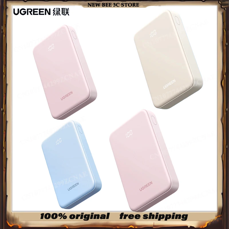 Сертификация 3C Ugreen PD30W 20 Вт FCP22,5 Вт 20000 мАч легкий аккумулятор для сотового телефона портативный мобильный аккумулятор для путешествий подарок