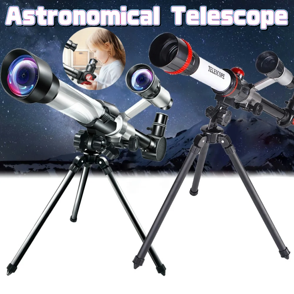 Professional Astronomical Telescope Powerful Monocular Portable HD Moon Space Planet Observation For Beginners Student Children