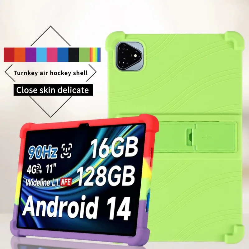 

Регулируемый многоугольный чехол для планшета с подставкой для Alldocube iPlay 60 Pro, 11,0 дюймов, мягкий силиконовый чехол, противоударный детский безопасный чехол