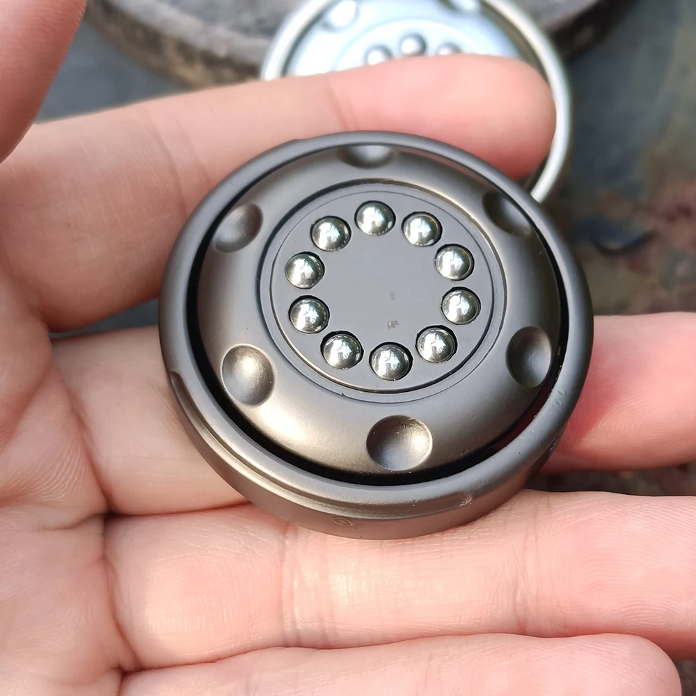 المعادن EDC تململ سبينر القرص الدوار تململ سبينر EDC تململ سبينر لعبة هدية لعبة الضغط هدية معدنية