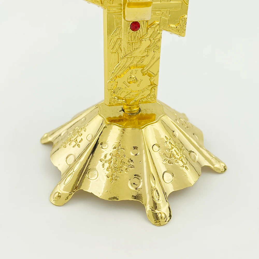HTISOK Orthodoxe Heimdekorationen für Villen, Kunsthandwerk, Kerzenhalter, Kirchendekorationen, Komposit-Kerzenständer, Wohnzimmerdekoration, Partydekoration – Detail 10