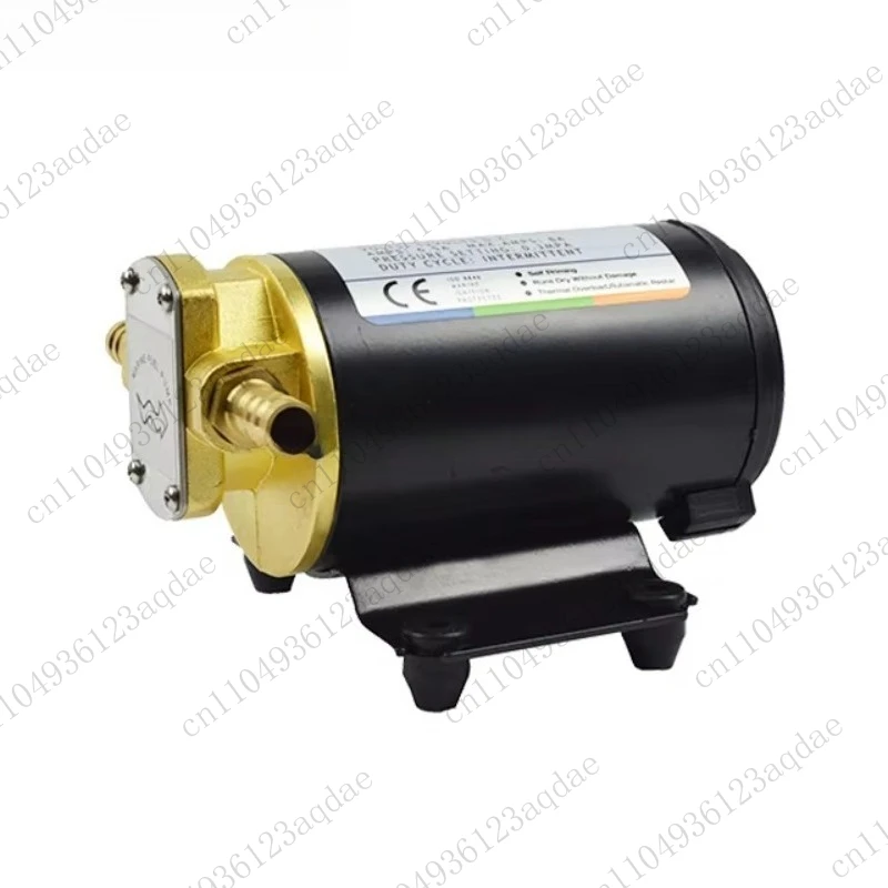 Oil Pump Automotive 12V DC Electric Mini Manual Water Transfer Engine Lubrication Lathe Hydraulic Gear
