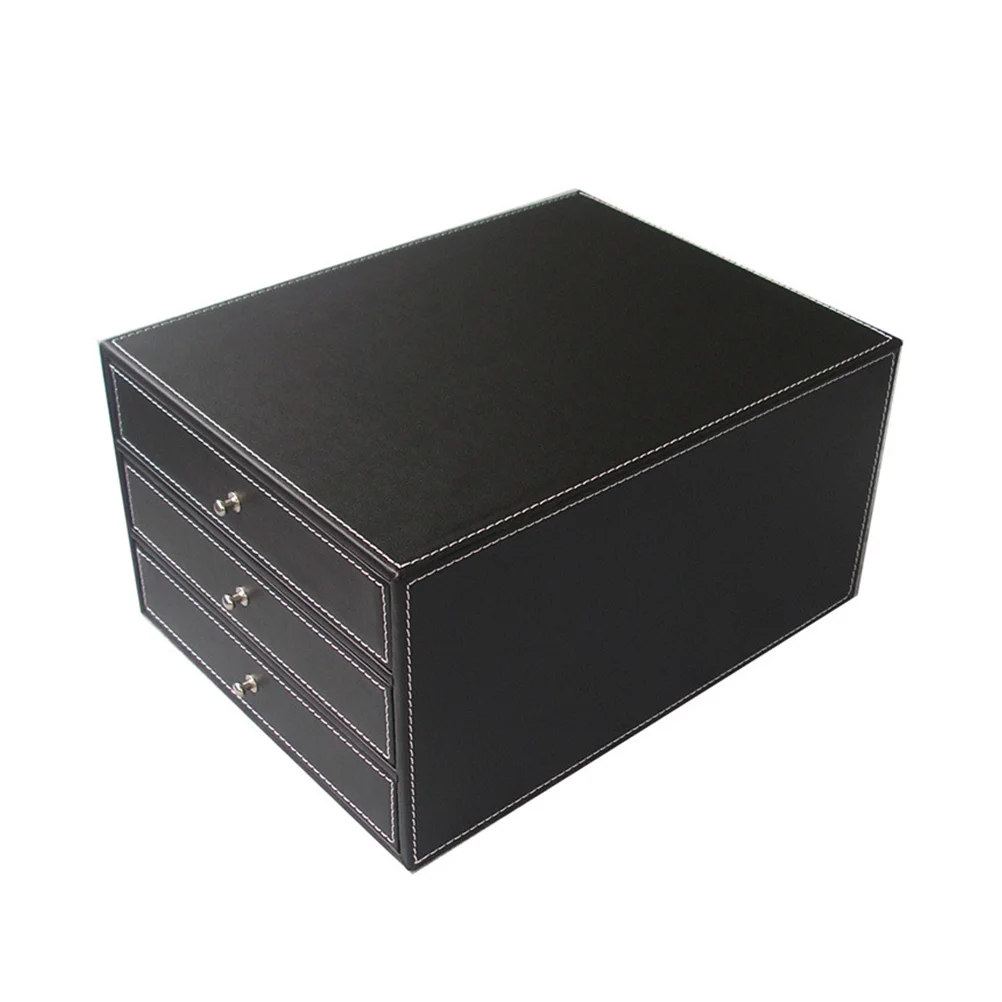 

Business Desktop Drawer Storage Cabinet 3- Layer Organizer Mini Drawers Stacking