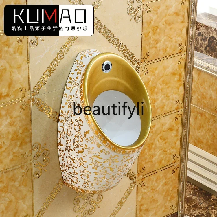B178 Wall-mounted intelligent sensor urinal Men's wall-mounted urinal Ceramic urinal