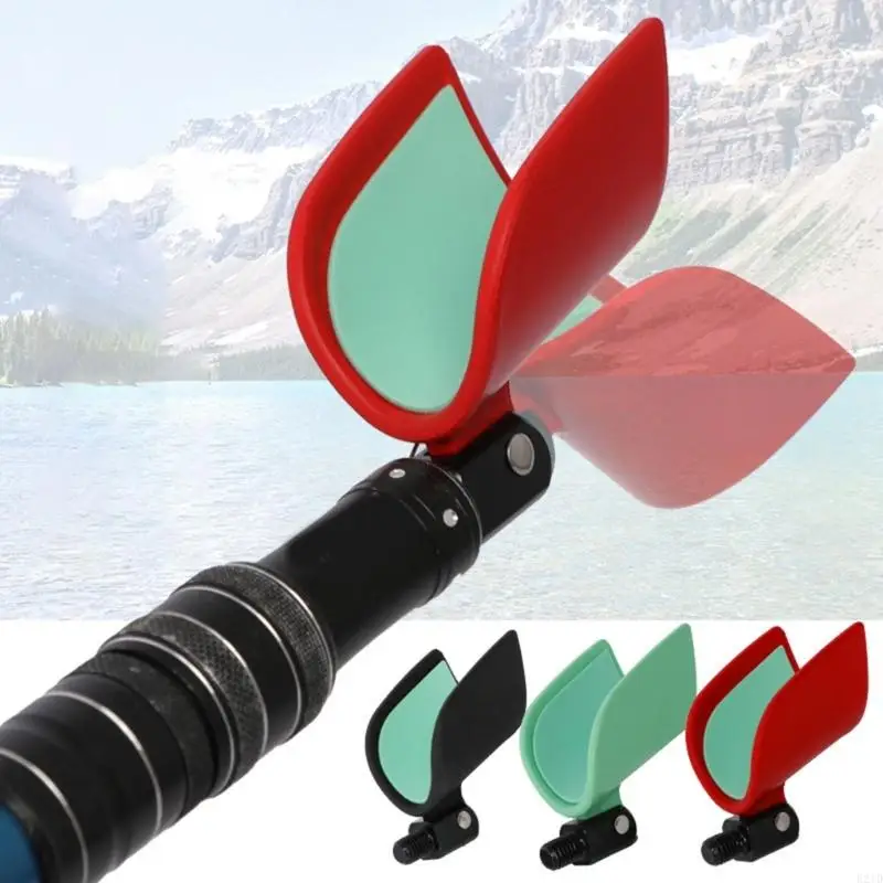   Automatic Rebounding Stand Holder Aluminum Poles Holder Head Fishing Tool Rod Rest Head 8mm Thread Bracket Head